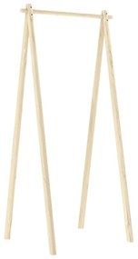 Закачалка за дрехи от борова дървесина в естествен цвят Hongi - Karup Design