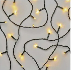 LED външна гирлянда с 80 светодиода, 13 м, IP44, топла бяла светлина