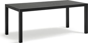 Трапезна маса с дъбова дървена плоскост 75x180 cm Alma – Teulat