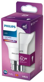 LED Крушка Philips A60 B22/7,5W/230V 4000K