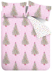 Розово двойно спално бельо 200x200 cm Sweets and Treats – Catherine Lansfield