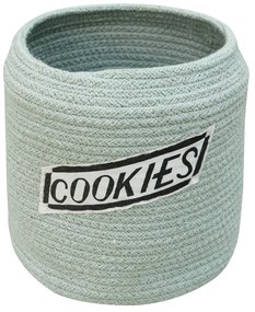 Светлосиня текстилна детска кошница за играчки ø 20x26 cm Cookie Jar – Lorena Canals