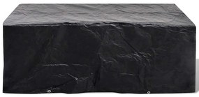 41643 vidaXL Покривало за градински мебели 8 капси 200 x 160 x 70 см