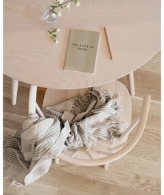 Кръгла маса за хранене с плот от дъб 115x115 cm Yumi - Rowico