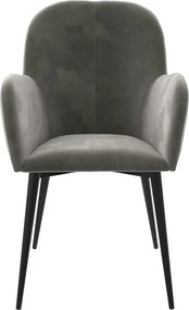 Сив тапициран трапезен стол Fitz – Støraa