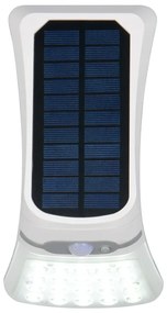 LED стенно външно осветително тяло със соларен панел (височина 22 cm) Diadema – Reality
