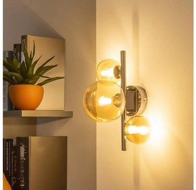 Brilagi - LED стенен аплик MILLA 3xG9/3W/230V черен хром/злато