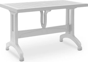 Полипропиленова маса Калън в бял цвят 120x70x73см.