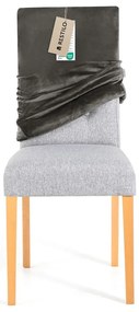 Сиви ластични покривала за стол в комплект от 4 бр. 48 cm Sento – Restilo
