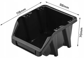 Стена за инструменти 172x78 см + 60 кутии