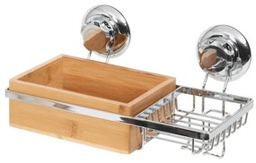 Бамбукова кошница за стена със сапун Spa - Compactor