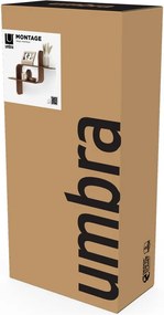 Двуетажен рафт от каучуково дърво в естествен цвят Montage - Umbra