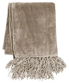 Кафяво микро плюшено одеяло , 130 x 170 cm - Tiseco Home Studio