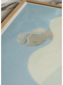 Постер 70x100 cm Hold You - Blue – Sofia Lind – The Poster Club