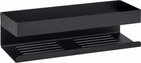 WENKO 25557100-Полица GENOVA 30x10,5 см черна