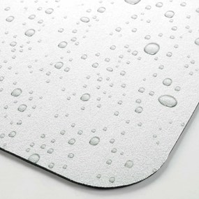 Светлосив килим за баня 50x120 cm Splash – douceur d'intérieur