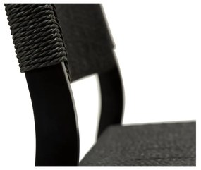 Черен трапезен стол Loop - DAN-FORM Denmark