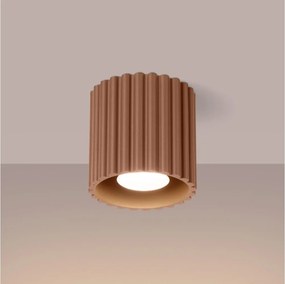 Brilagi - LED точково осветително тяло SFERA 1xGU10/10W/230V Ø 10 см, кафяво