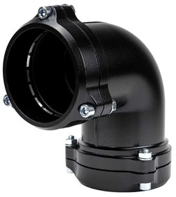 Тръбен съединител 90° x 80 mm алуминий 9PPS9C80