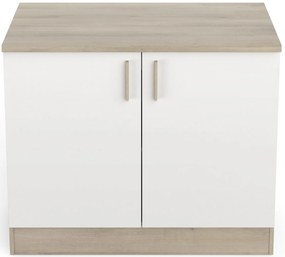 Подов шкаф Poppy 100-Fusiko-Leuko