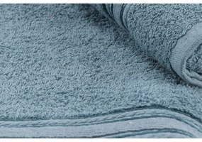 Сини памучни кърпи и хавлии за баня в комплект от 2 Dora - Foutastic