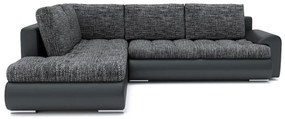 Ъглов разтегателен диван TONIO V, 230x75x200, lawa 17/soft 11, лява