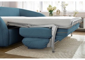 Син разтегателен диван 235 cm Cezanne – Bobochic Paris