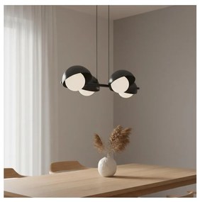 Полилей с окачване на кабел BOOM 4xG9/8W/230V черен