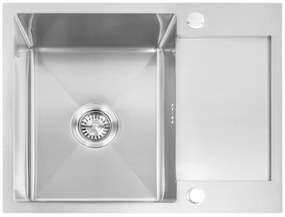 Стоманена мивка Paul BRUSH NICKEL