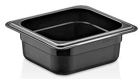 Plast Port - Поликарбонатен гастронорм черен 1/6 h65мм 176х162мм 1л (PCP1665-B)(46116065)