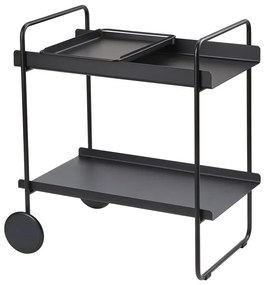 Метална маса за сервиране на колела 40,5x61 cm A-Cocktail - Zone