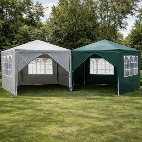 Градинска беседка, парти шатра 3 x 4 м със стени и прозорци