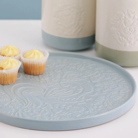 Сиво-синя керамична чиния за сервиране ø 30 cm Home to Roost – Mason Cash