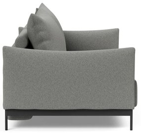 Светлосив разтегателен диван 230 cm Malloy wood - Innovation