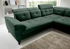 Ъглов диван Ferin-Prasino-Right