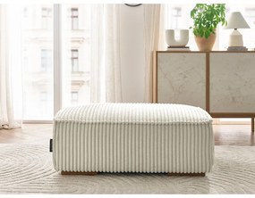 Бежова табуретка от рипсено кадифе Chelsea – Bobochic Paris