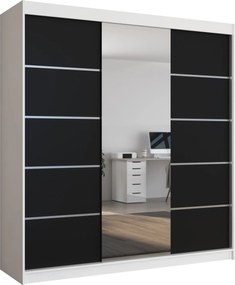 Гардероб Varus 200 Sliding-White-Black