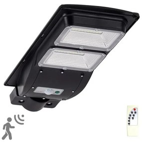 LED соларен уличен фенер STREET 2xLED/6W/3,2V IP65 с датчик и дистанционно