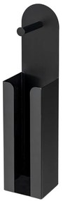 WENKO 26059100 - Държач за ролки AGIRA 12x54 cm черен