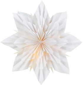 Бяла висяща коледна светлинна украса Neela – Markslöjd