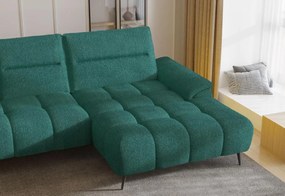 Ъглов диван Tony XL-Petrol-Left