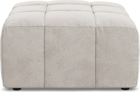 Бежова кадифена табуретка Aloha – Makamii