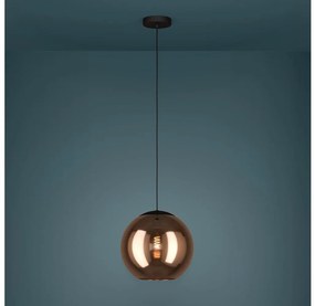 Eglo 390089 - Пендел CORDOBA 1xE27/40W/230V меден
