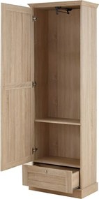 Гардероб от декор от дъб естествен 60x180 cm Binz – Støraa