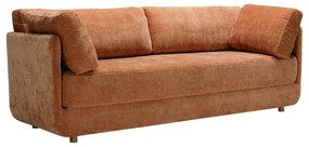 Оранжев разтегателен диван 214 cm Stiny - Sits