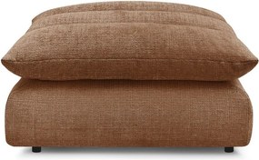 Оранжева шенилова табуретка Neil – Bobochic Paris