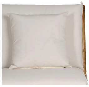 Бяло кресло Bamboo – Ixia