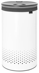 Бял метален кош за пране 60 l – Brabantia