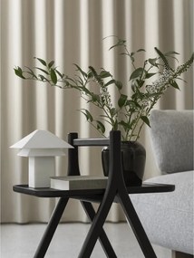 Бяла LED затъмняваща се настолна лампа с метален абажур (височина 33,5 cm) Sanaka – Blomus