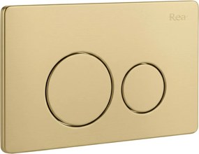 КОМПЛЕКТ СТЕЛАЖ ЗА ВГРАЖДАНЕ Е  K011A-Q Rea I Brush Gold